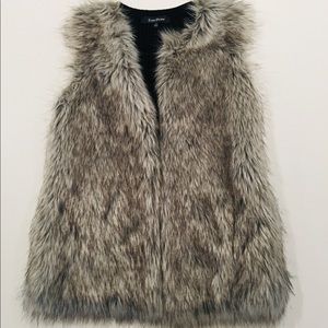 Evan Picone Faux Fur Jacket, Barely Worn!